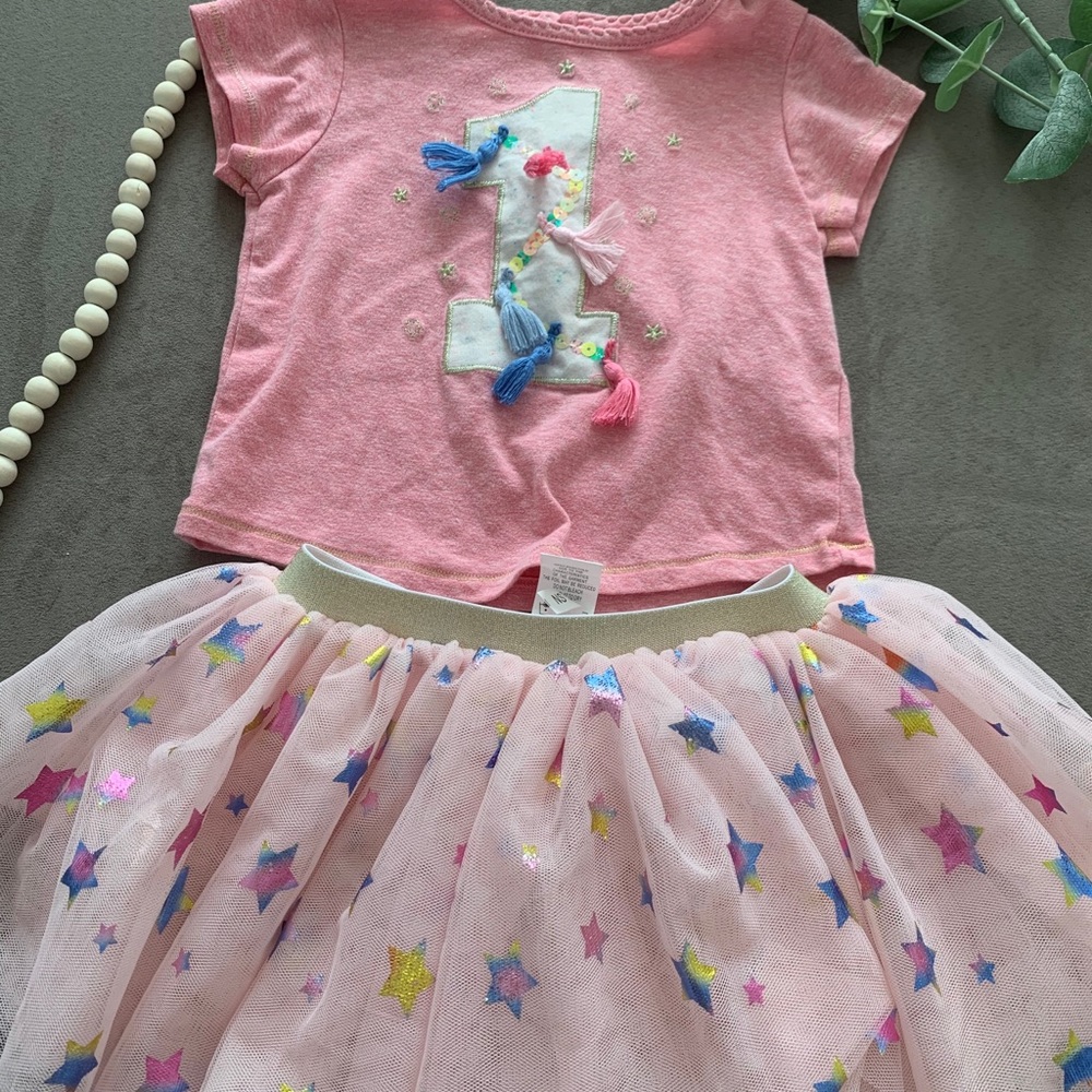 First birthday girl outfit